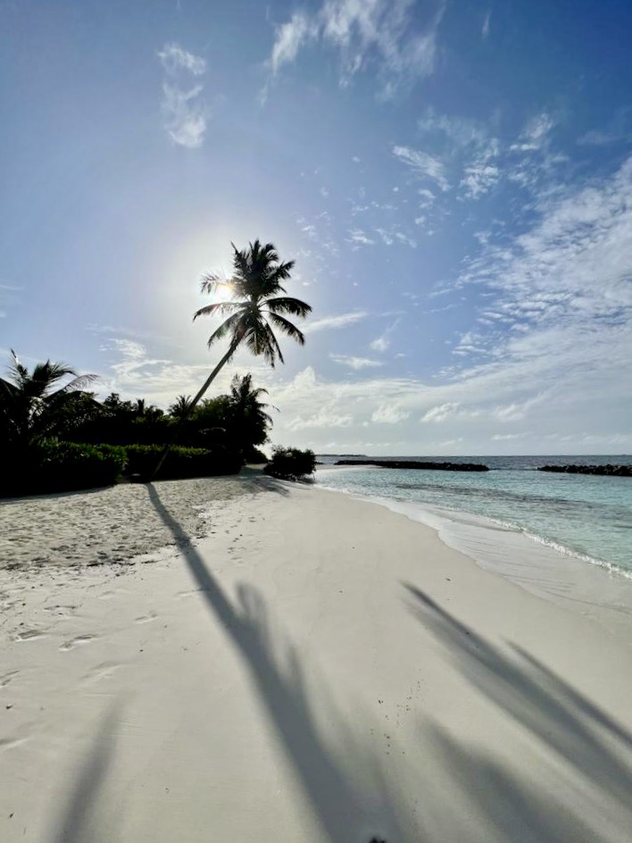 tramonto atollo Maldive